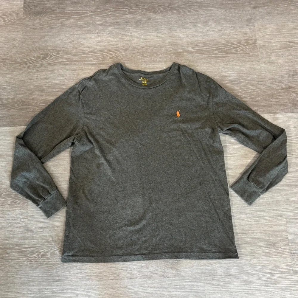 Polo Ralph Lauren Long Sleeve T-Shirt Mens L Multicolor Lot of 3 Cotton Crewneck